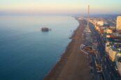 Brighton Aerial View | Brighton Holiday Homes | Simple Getaway